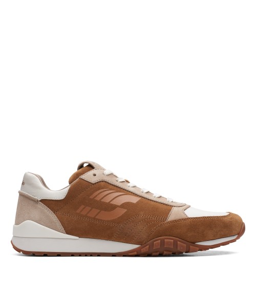 Clarks - Craft Lo Lace Dark Tan Combi Suede Clarks - Craft Lo Lace Dark Tan Combi Suede